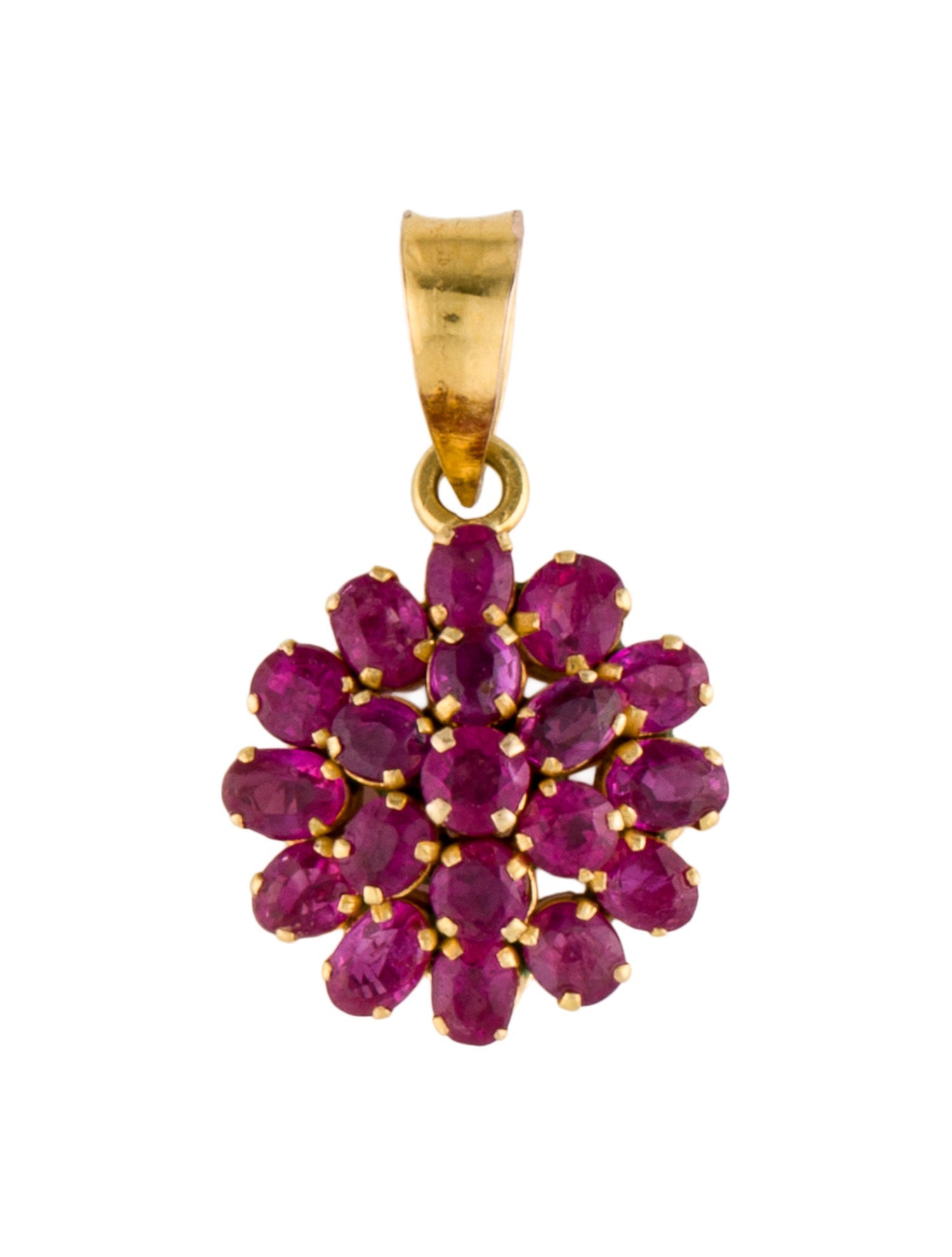 Pendant 18K1.02ct Ruby