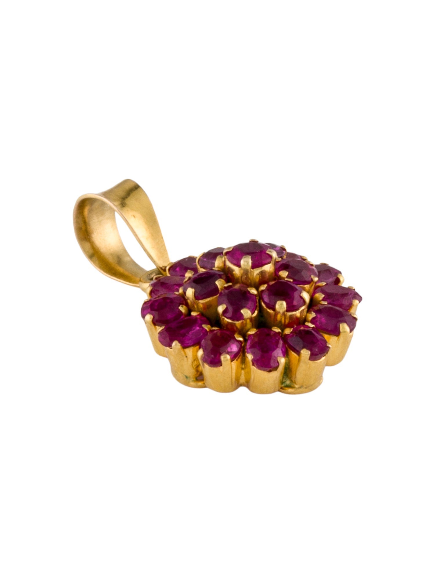 Pendant 18K1.02ct Ruby
