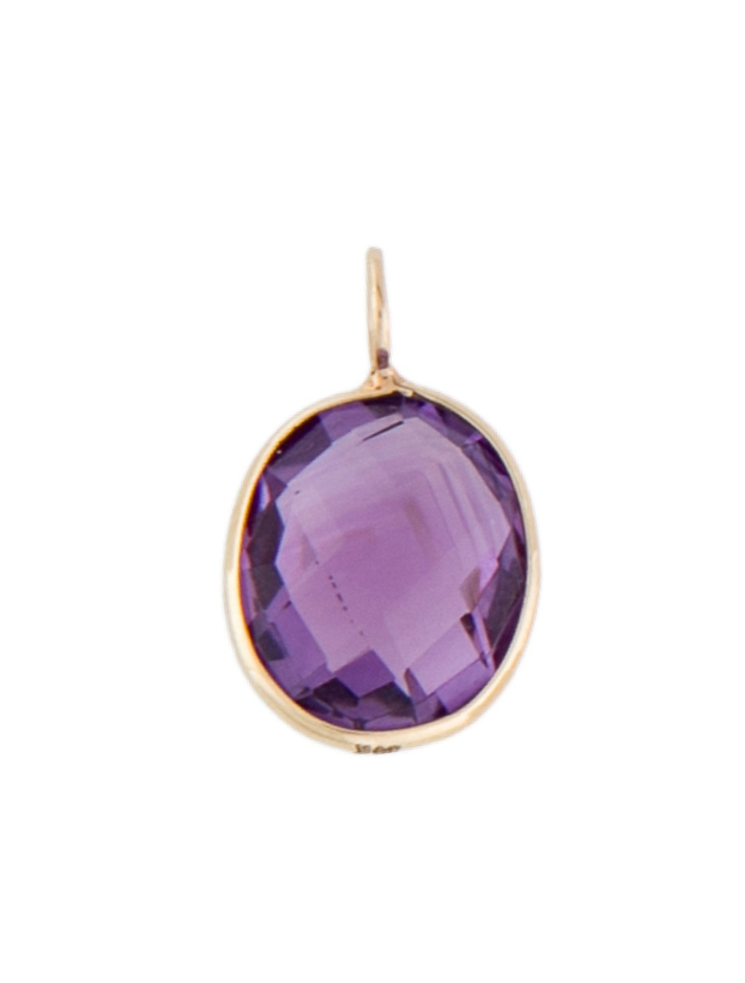 Pendant 14K Amethyst