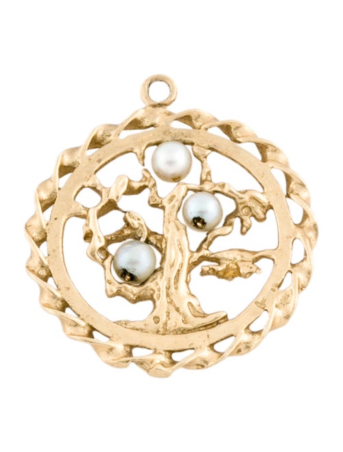 Pendant 14K Pearl Tree Pendant