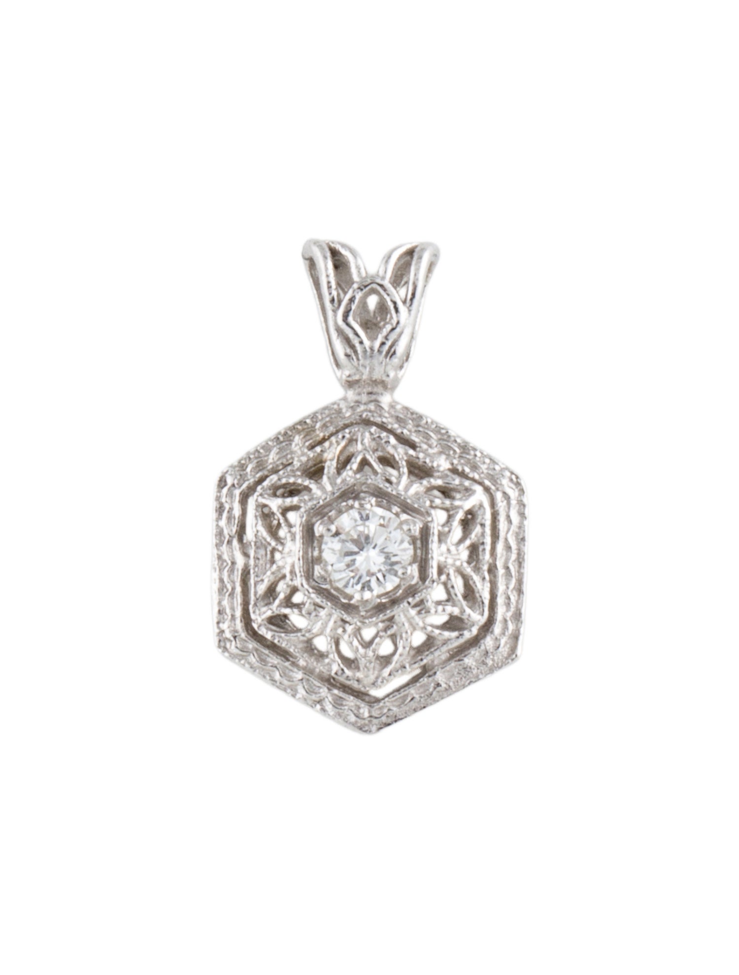 Pendant 14K Diamond Pendant