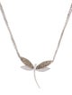 Pendant Diamond Dragonfly Pendant Necklace