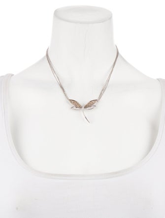 Pendant Diamond Dragonfly Pendant Necklace