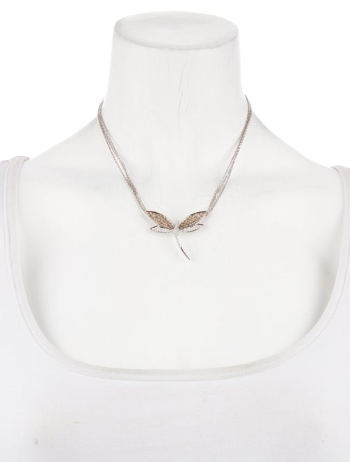 Pendant Diamond Dragonfly Pendant Necklace