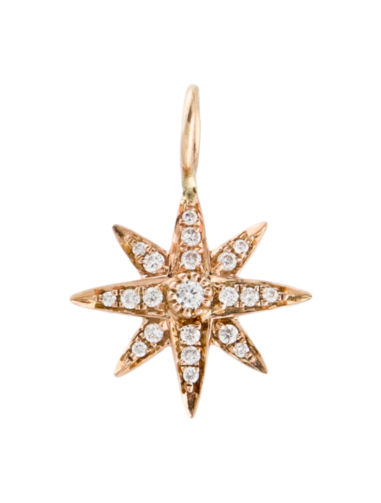 Pendant 18K Diamond Star