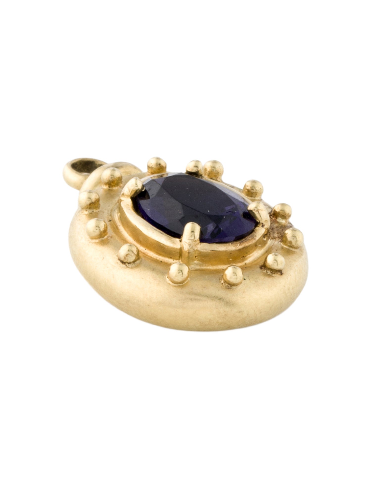 Pendant 14K 1.67ctw Iolite