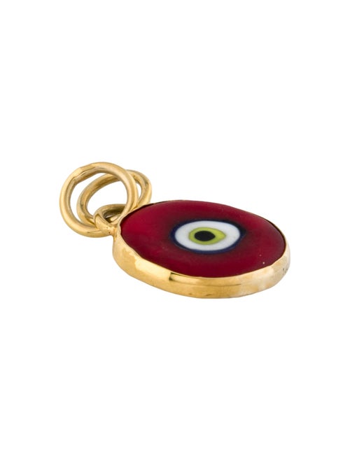 Pendant 14K Glass Evil Eye Pendant
