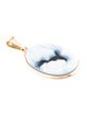 Pendant 14K Onyx Cameo Pendant