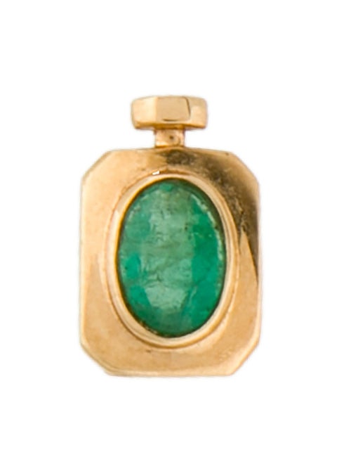 Pendant 18K Emerald Pendant