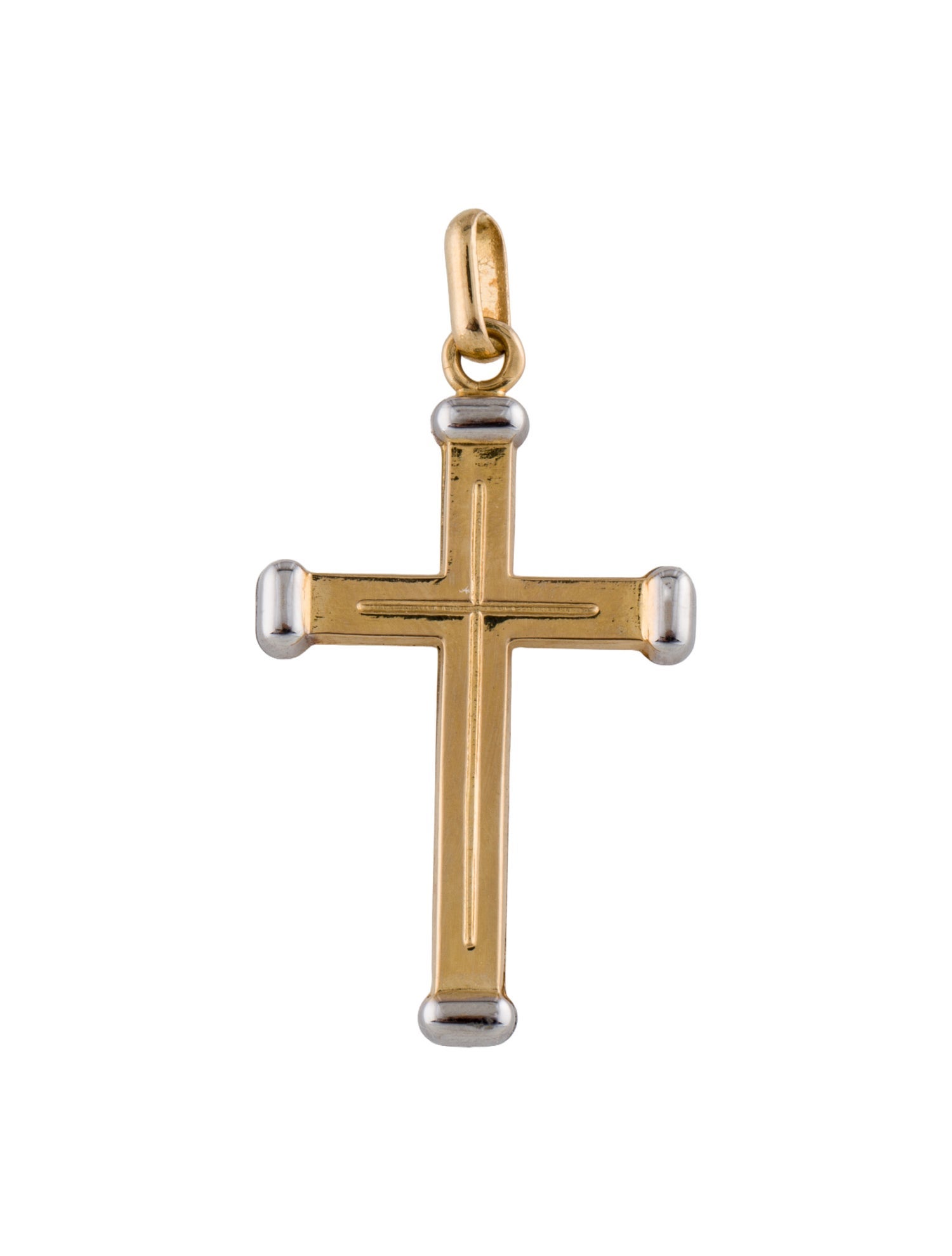 Pendant Charles Garnier 18K Cross Pendant