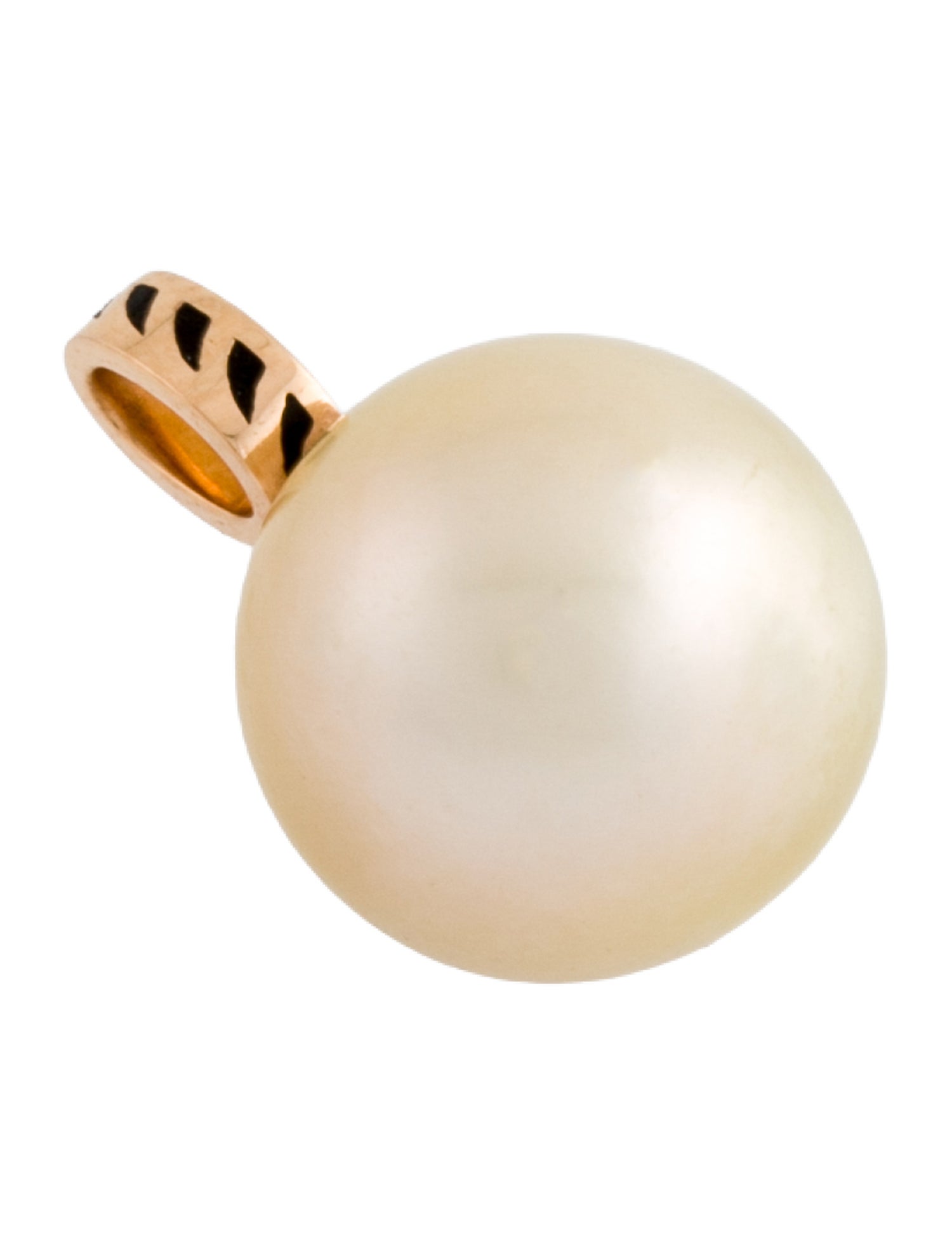 Dezso by Sara Beltran 18K Pearl Pendant Charm