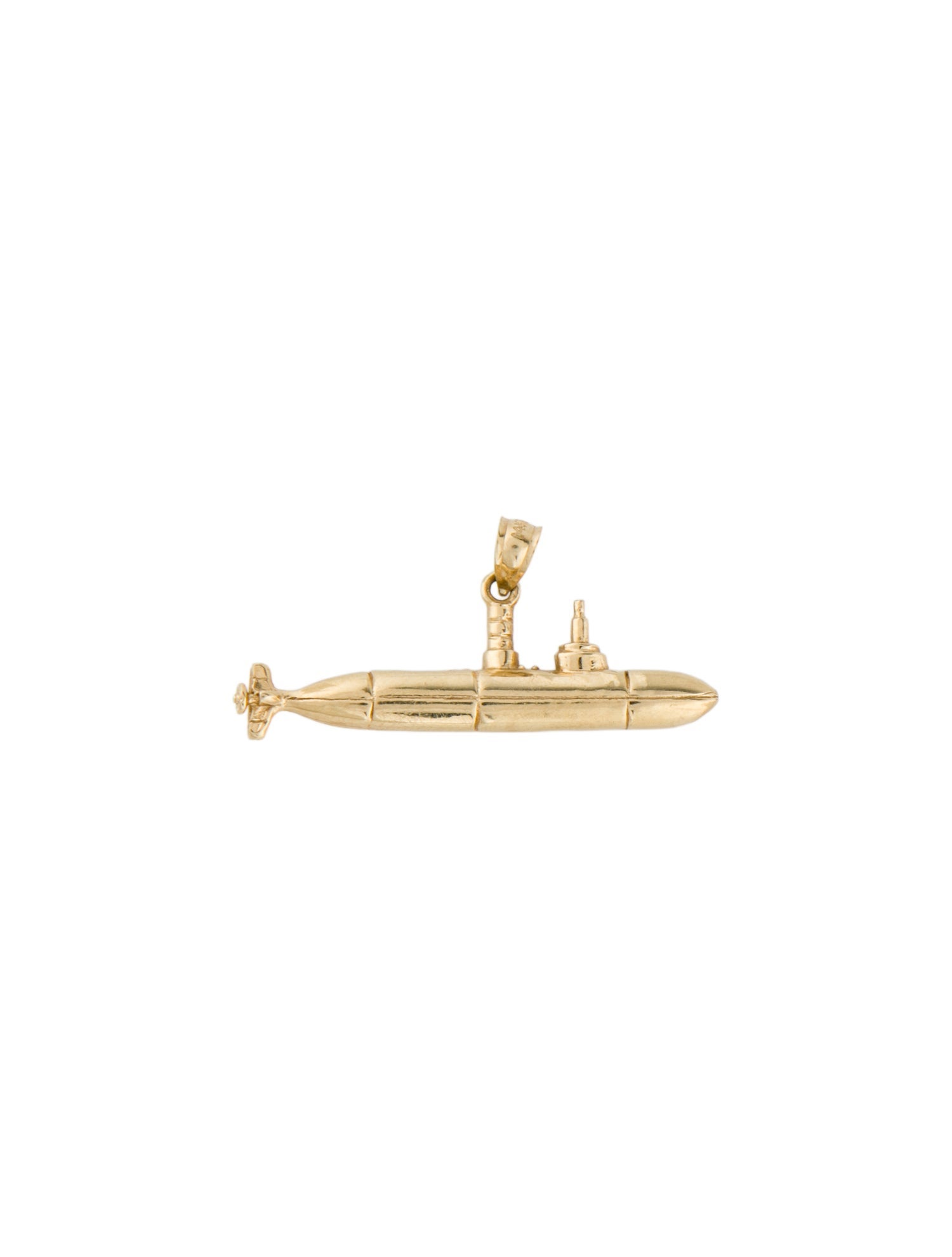 Pendant 14K Submarine