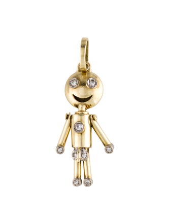 Pendant Diamond Robot Pendant