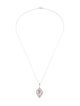 Pendant 14K 2.80ctw Lab-Grown Diamond Pendant Necklace
