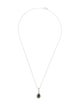 Pendant 14K 1.61ctw Lab-Grown Diamond Halo Pendant Necklace