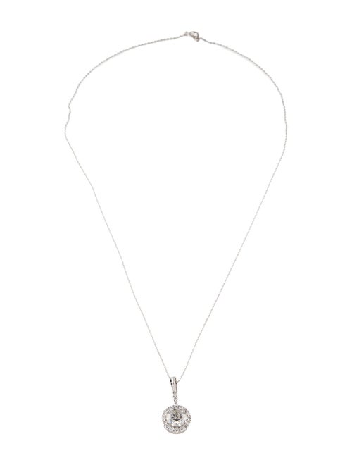 Pendant 14K 2.04ctw Lab-Grown Diamond Pendant Necklace