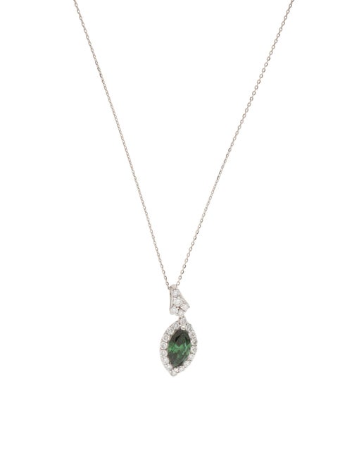 Pendant 14K 1.42ct Lab-Grown Diamond Pendant Necklace