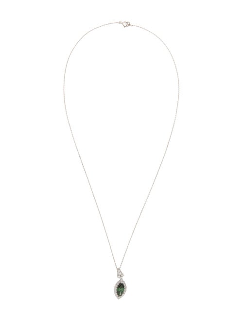 Pendant 14K 1.42ct Lab-Grown Diamond Pendant Necklace
