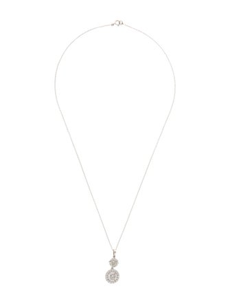 Pendant 14K 3.55ctw Lab-Grown Diamond Pendant Necklace
