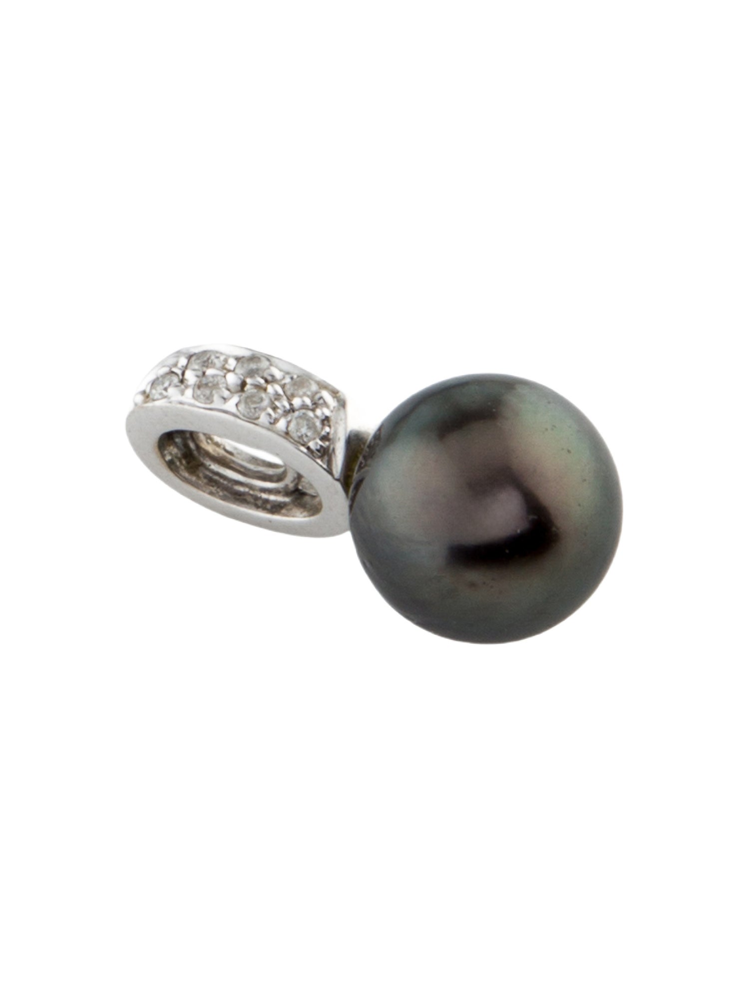 Pendant 14K Pearl & Diamond Pendant