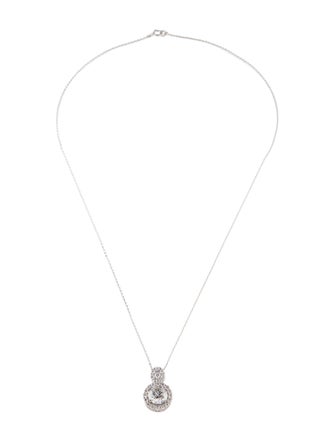 Pendant 14K 2.29ctw Lab-Grown Diamond Pendant Necklace