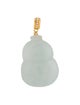 Pendant 18K Jadeite Carved Baby Feet Pendant