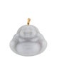 Pendant 18K Jadeite Laughing Buddha Pendant