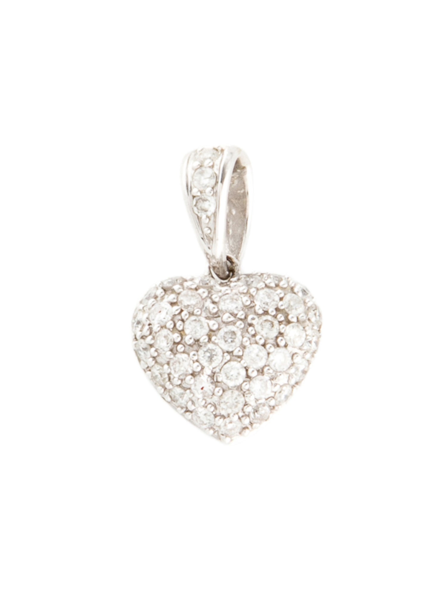 Pendant 18K Diamond Heart Pendant