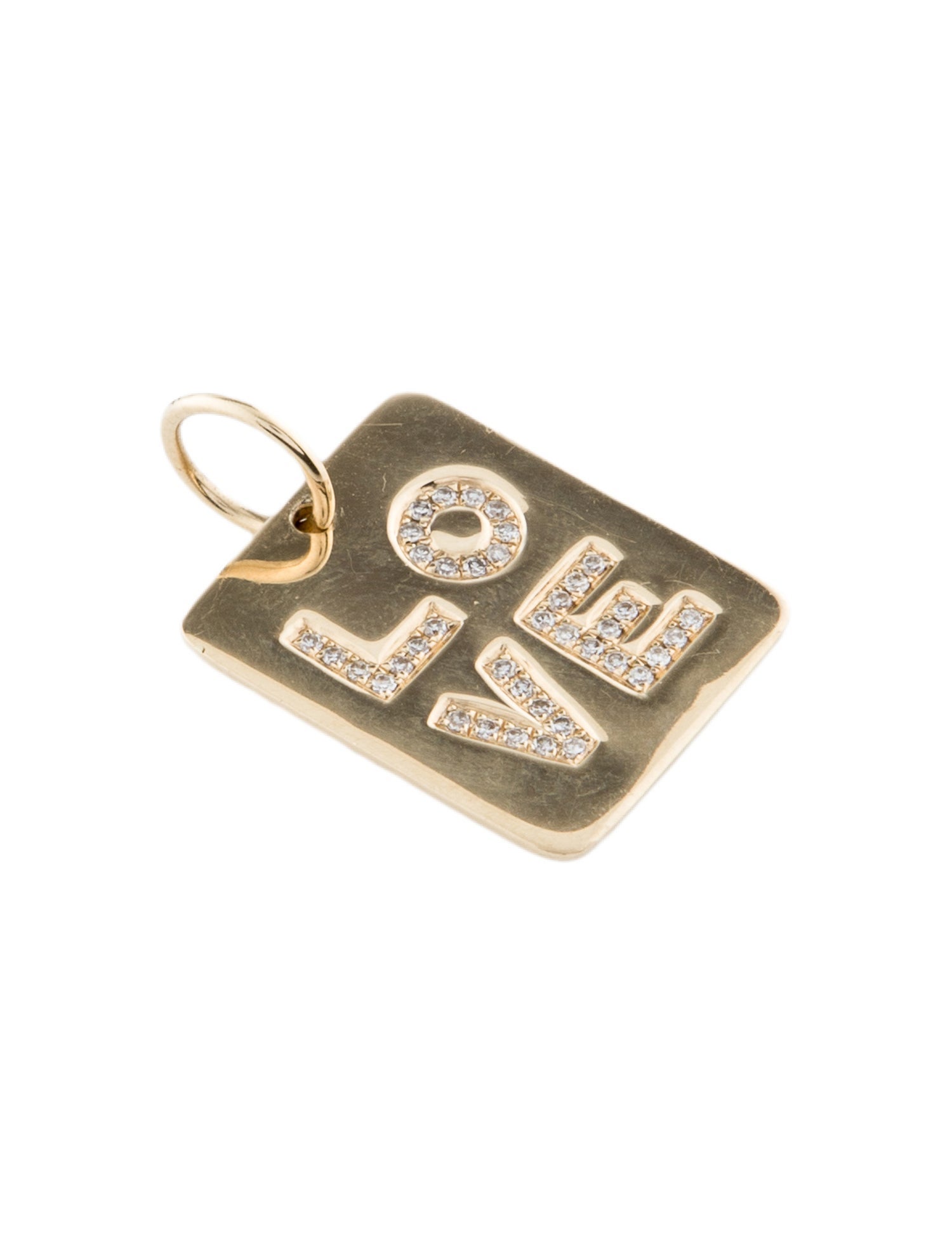 Pendant 14K Diamond Love