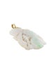 Pendant 14K Jadeite Carved Pendant