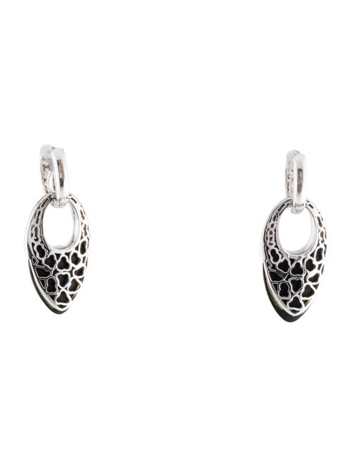 Pendant 18K Onyx & Diamond Enhancer Drop Earrings