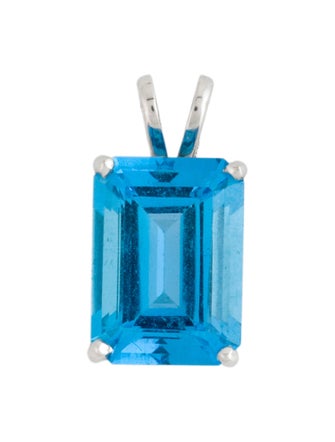 Pendant 14K 9.14ct Topaz Pendant