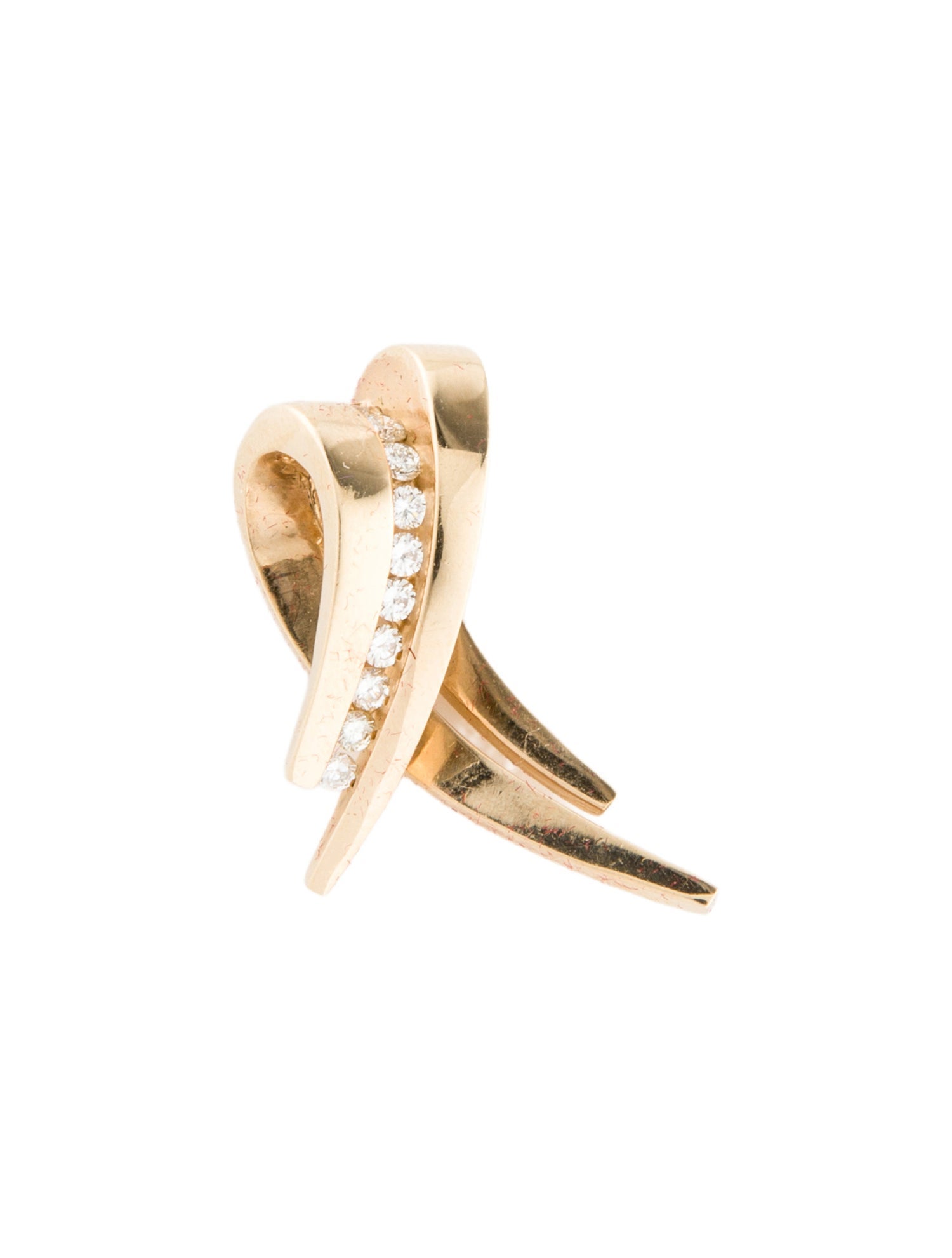 Pendant 14K Diamond Slide Pendant