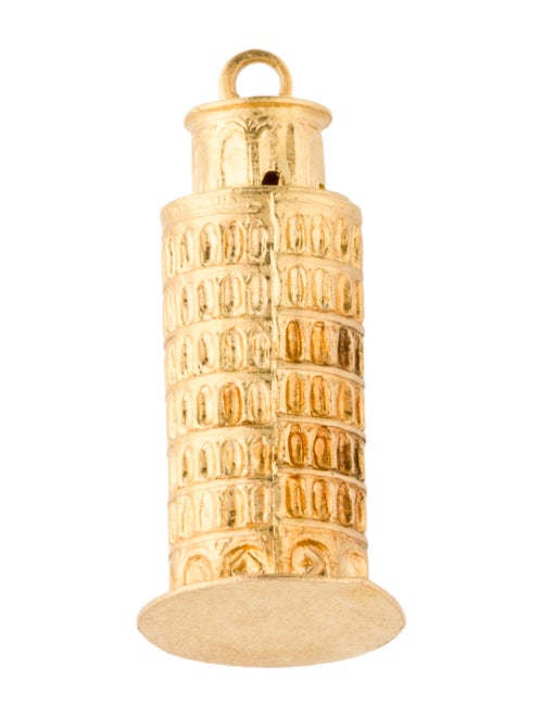 Pendant 18K Leaning Tower of Pisa Pendant