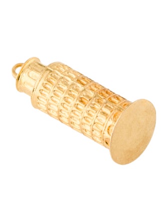 Pendant 18K Leaning Tower of Pisa Pendant
