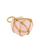 Pendant 18K Rose Quartz Charm