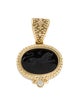 Pendant 18K Onyx & Diamond Pendant