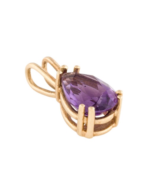 Pendant 14K 1.09ct Amethyst Pendant