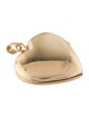 Pendant 14K Textured Heart Locket Pendant