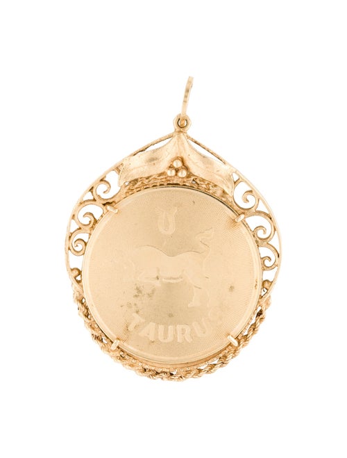 Pendant 14K Taurus Pendant