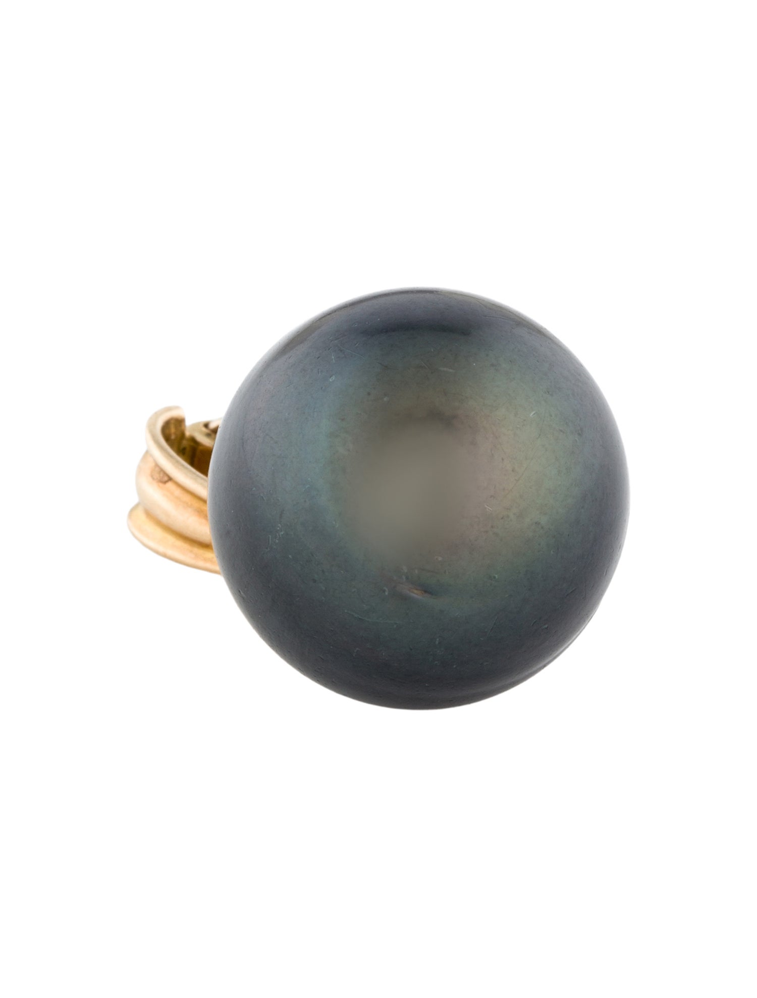 Pendant 18K Dyed Pearl
