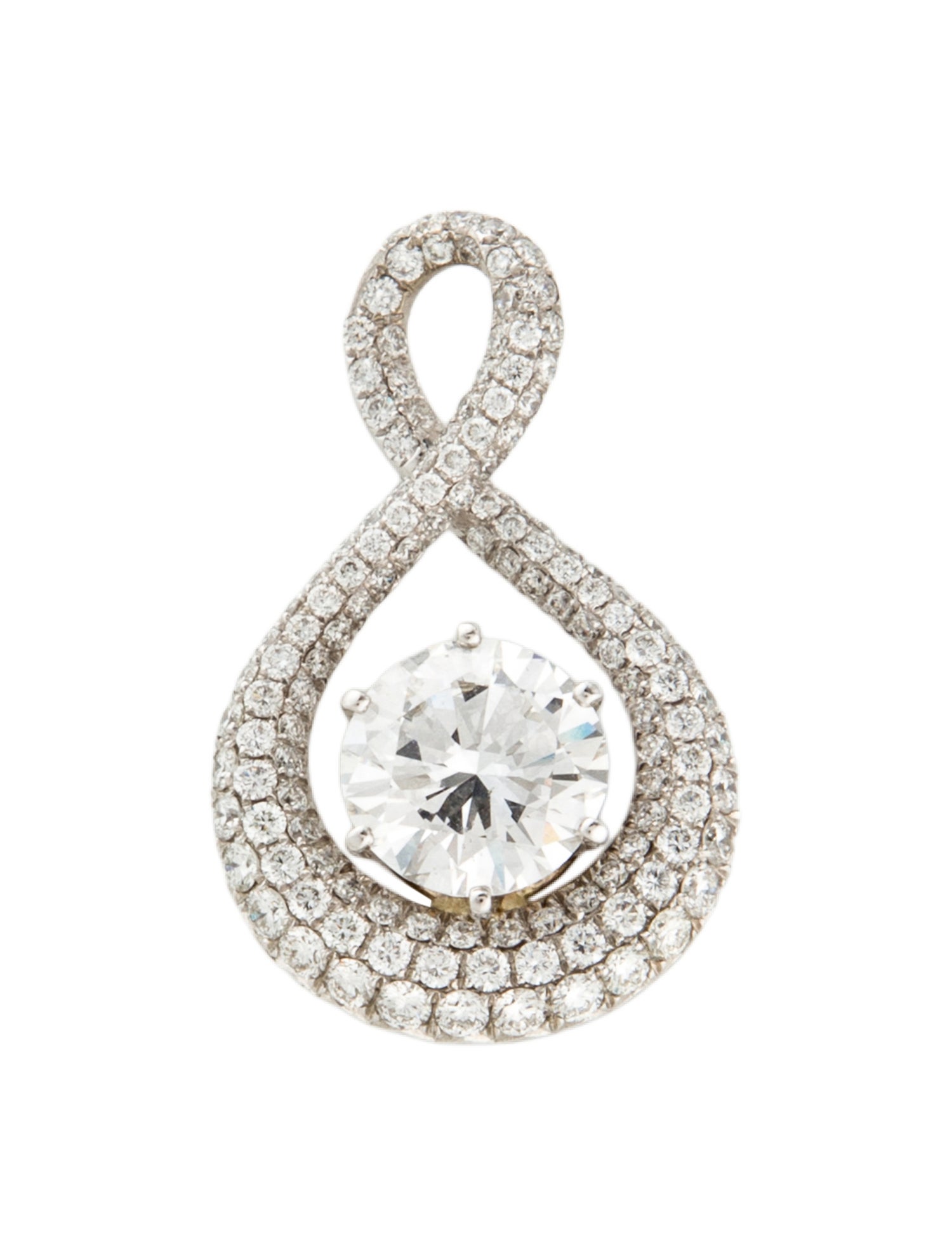 Pendant 18K 4.34ctw Diamond Pendant