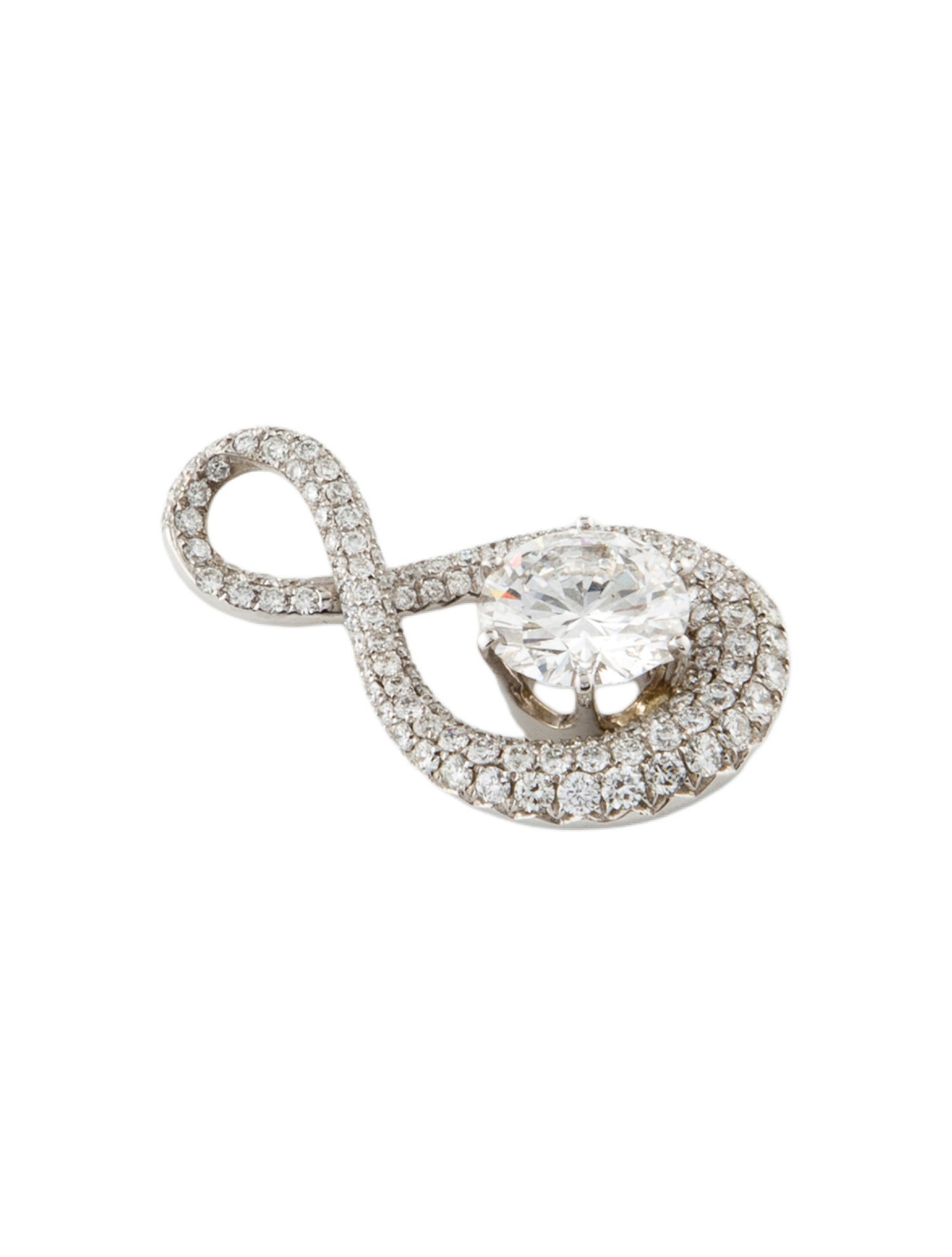 Pendant 18K 4.34ctw Diamond Pendant