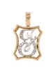 Pendant 14K Diamond 'J' Initial Pendant