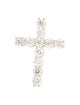 Pendant 14K 2.59ctw Lab-Grown Diamond Cross Pendant