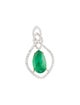 Pendant 18K Emerald & Diamond Pendant