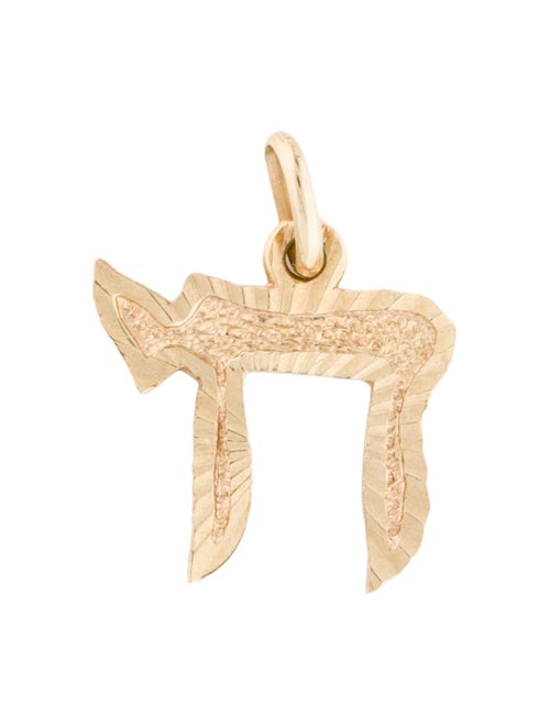 Pendant 14K Chai Pendant