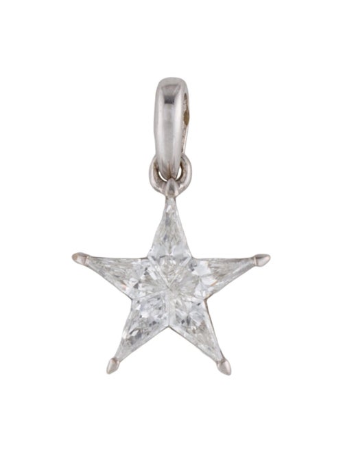 Pendant 18K Diamond Star Pendant