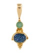Pendant Sajen 18K Coated Druzy & Opal Pendant Necklace