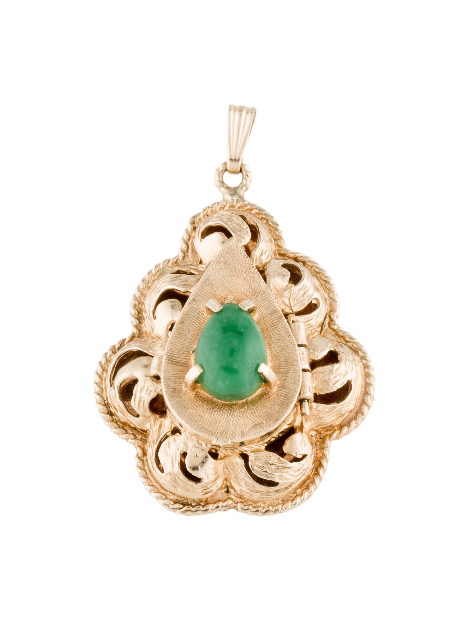 Pendant 14K Jadeite